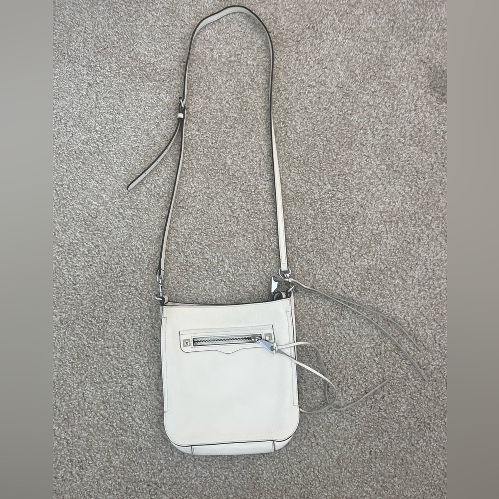 Rebecca Minkoff Cross Body Bag - Stone / White